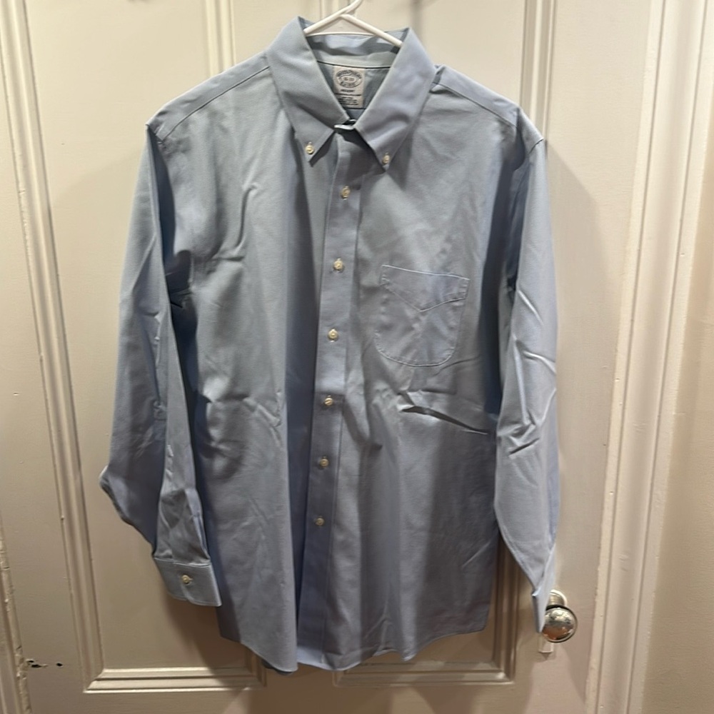 Brooks Brothers Regent Fit 100% American Supima Cotton Dress Shirt 16-33